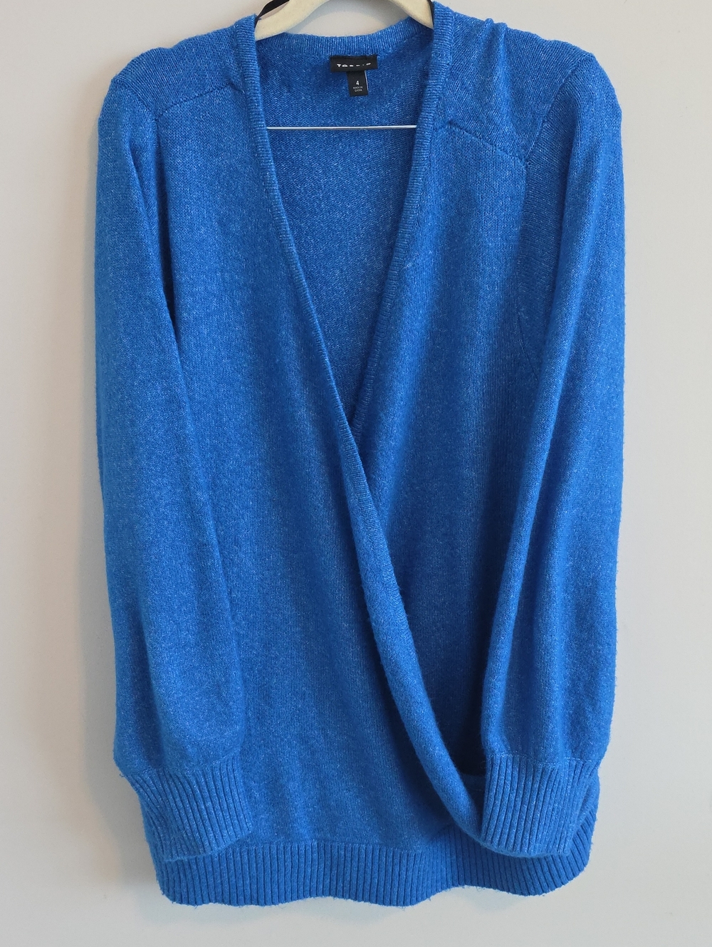 Torrid Vegan Cashmere Wrap-Front Pullover Sweater